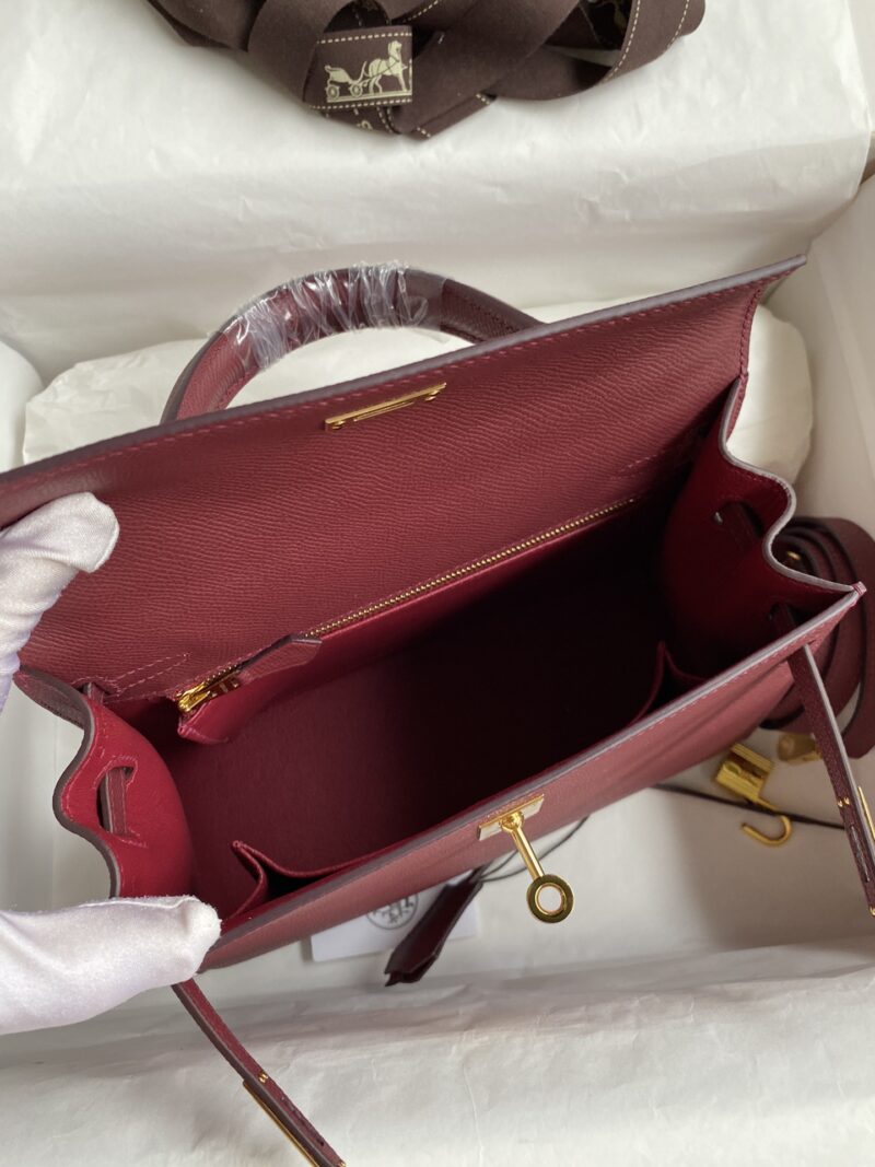 Hermes Kelly-Epsom Leather-25CM - Image 8