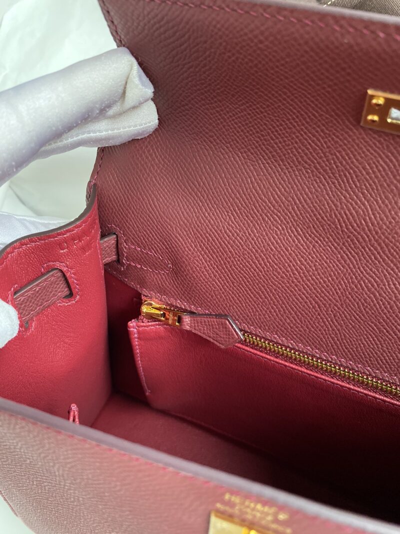 Hermes Kelly-Epsom Leather-25CM - Image 9