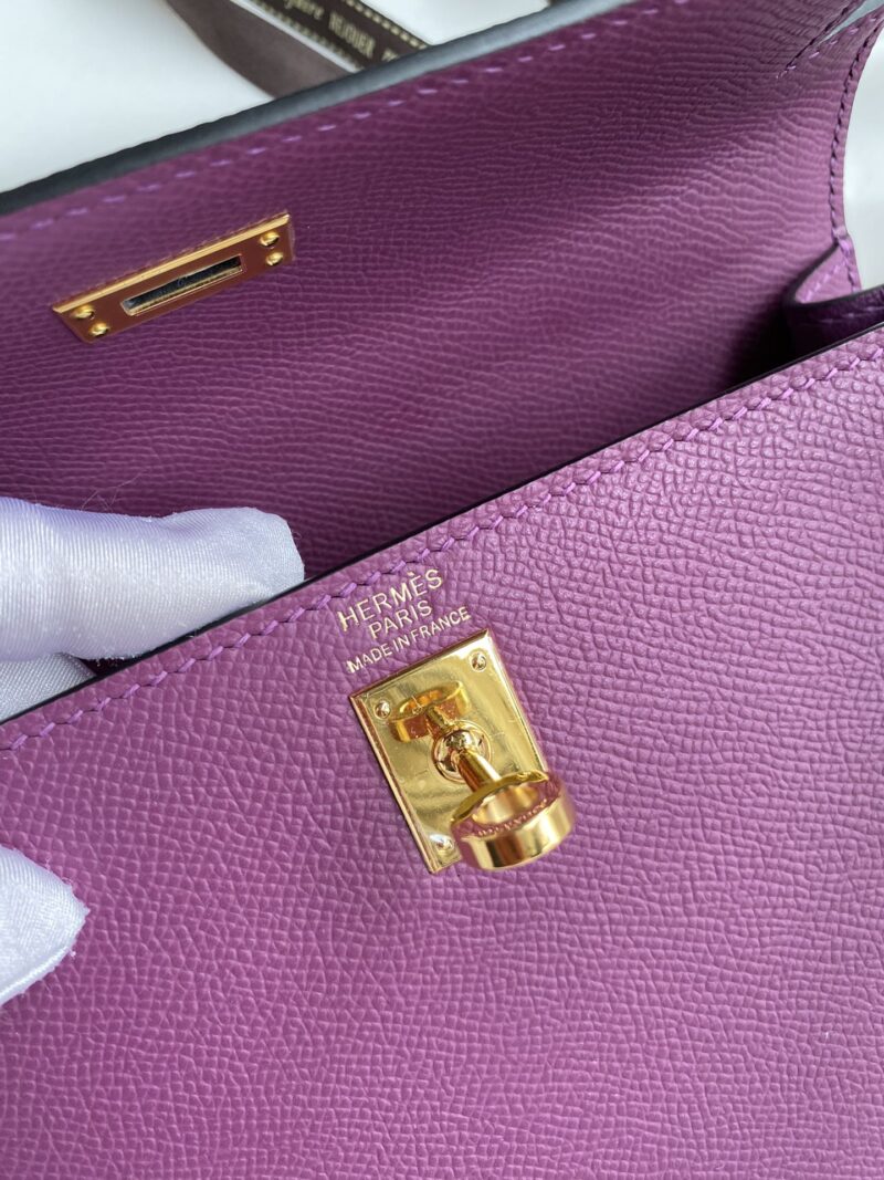 Hermes Kelly-Epsom Leather-25CM - Image 8