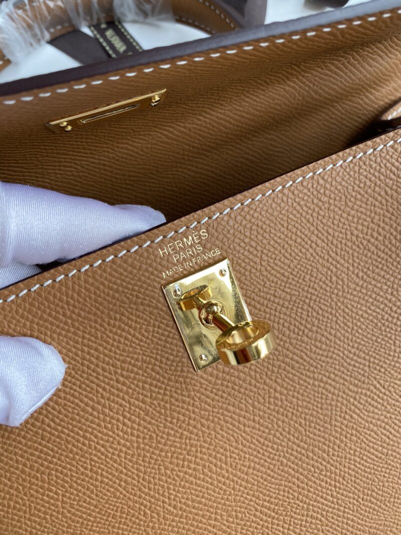 Hermes Kelly-Epsom Leather-25CM - Image 8