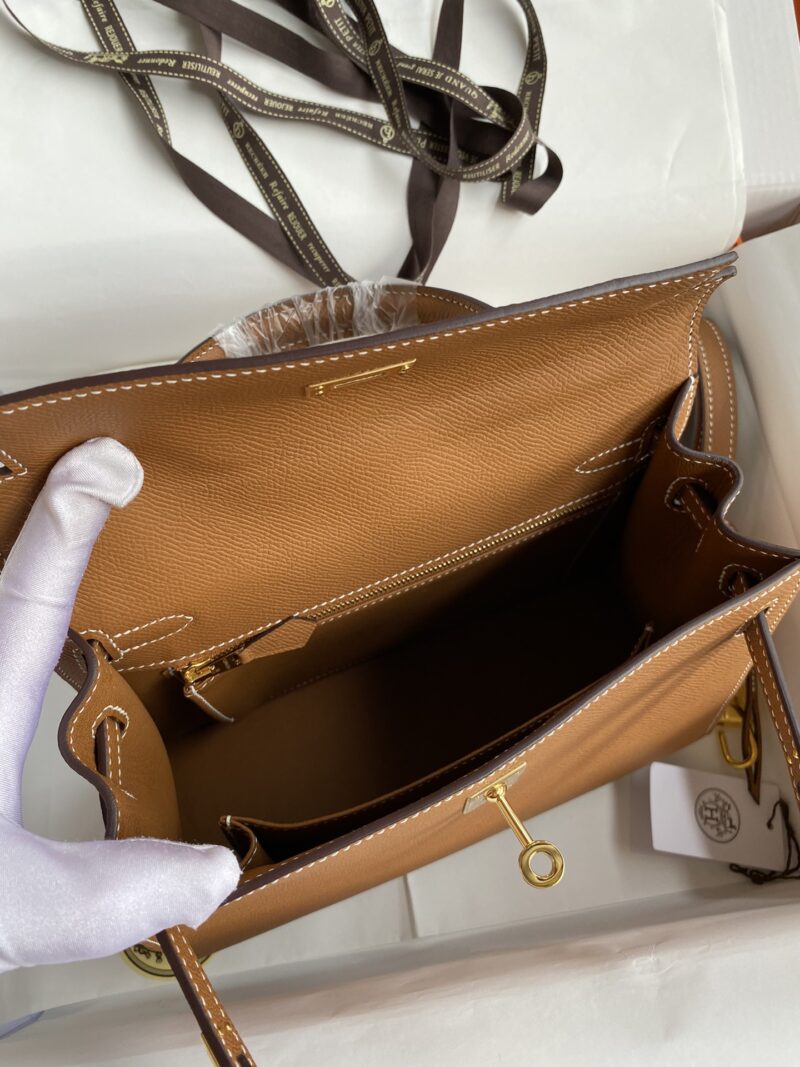 Hermes Kelly-Epsom Leather-25CM - Image 9