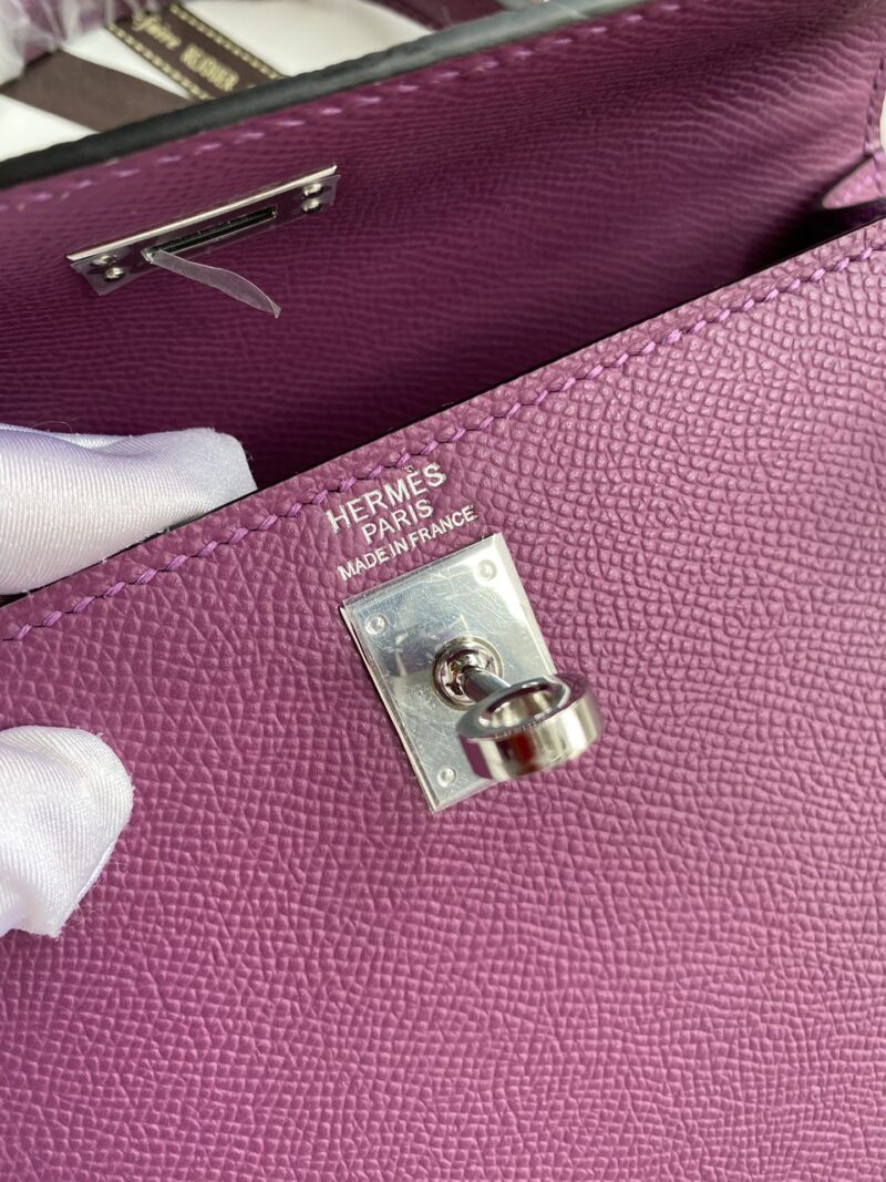 Hermes Kelly-Epsom Leather-25CM - Image 7