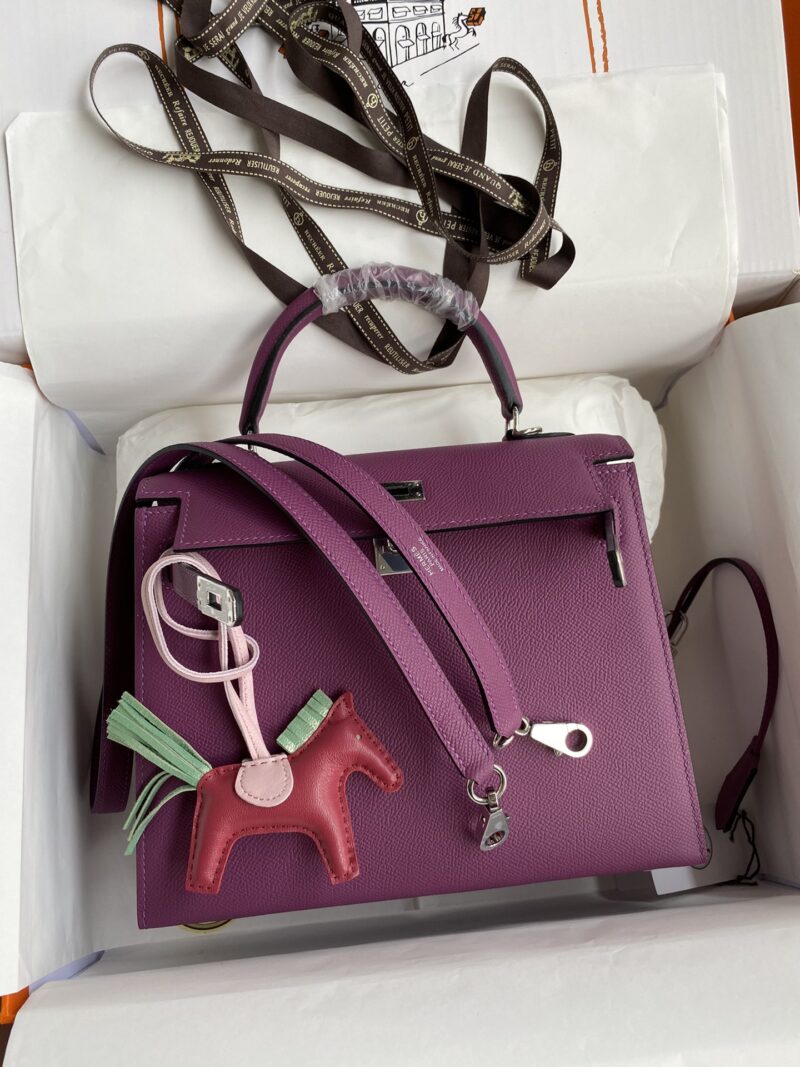 Hermes Kelly-Epsom Leather-25CM - Image 9