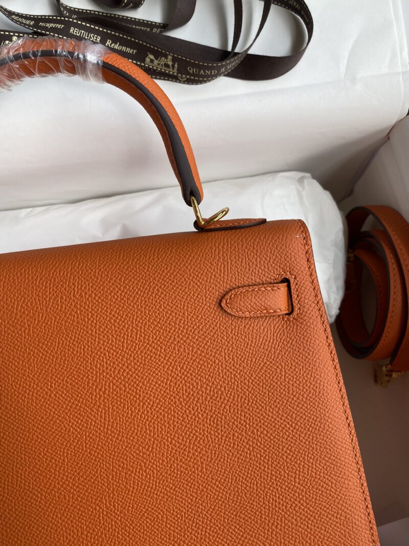 Hermes Kelly-Epsom Leather-25CM - Image 5