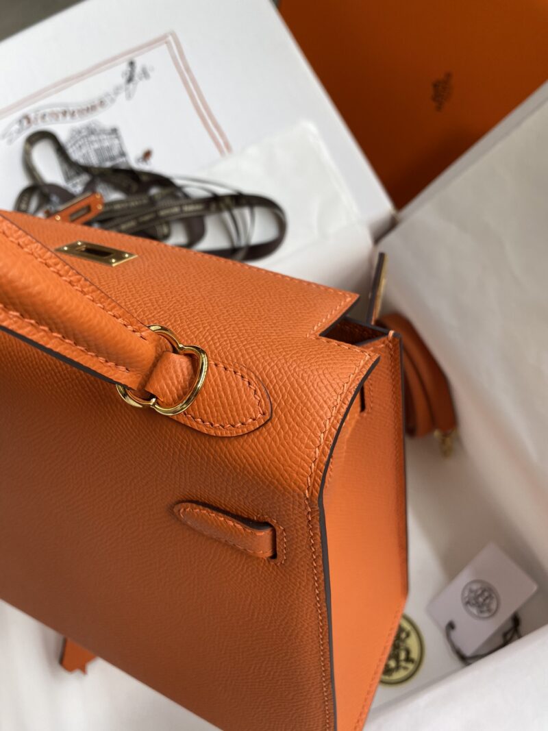 Hermes Kelly-Epsom Leather-25CM - Image 7