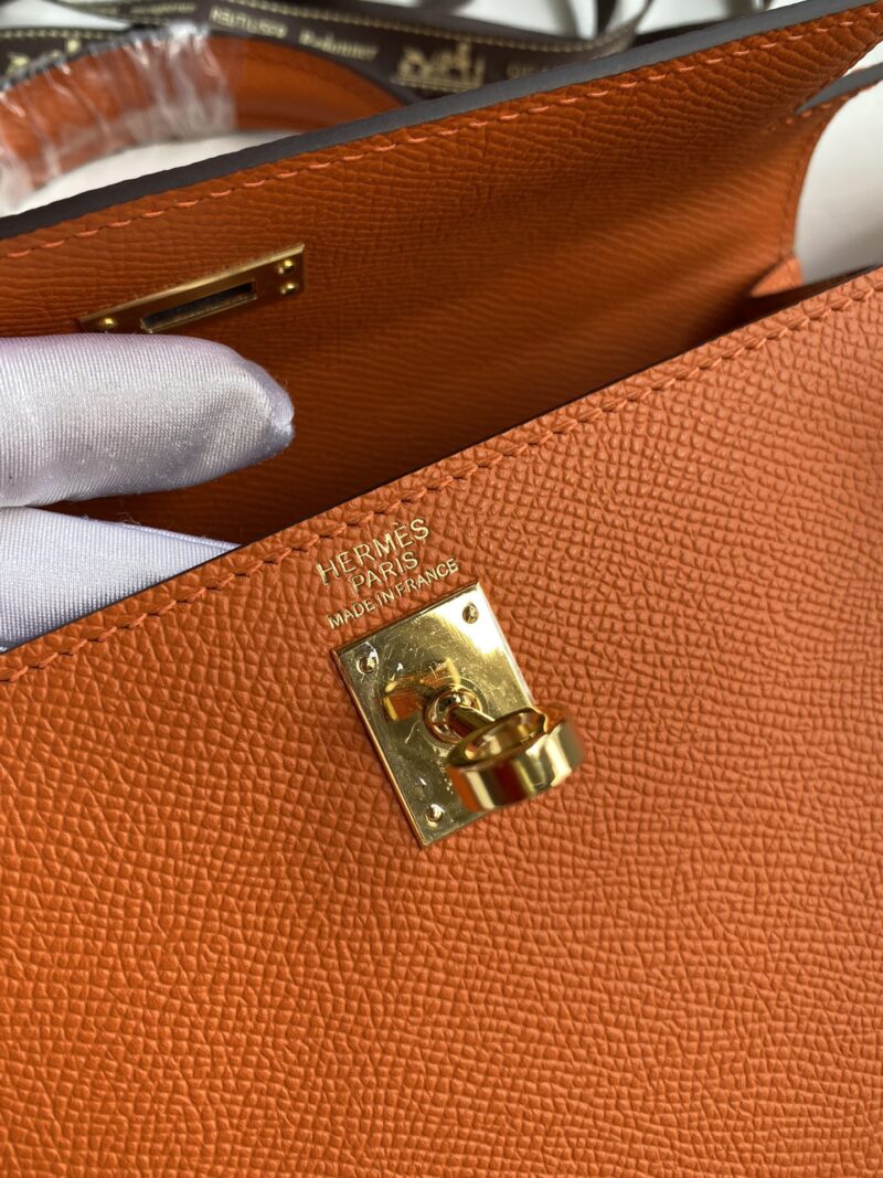 Hermes Kelly-Epsom Leather-25CM - Image 8