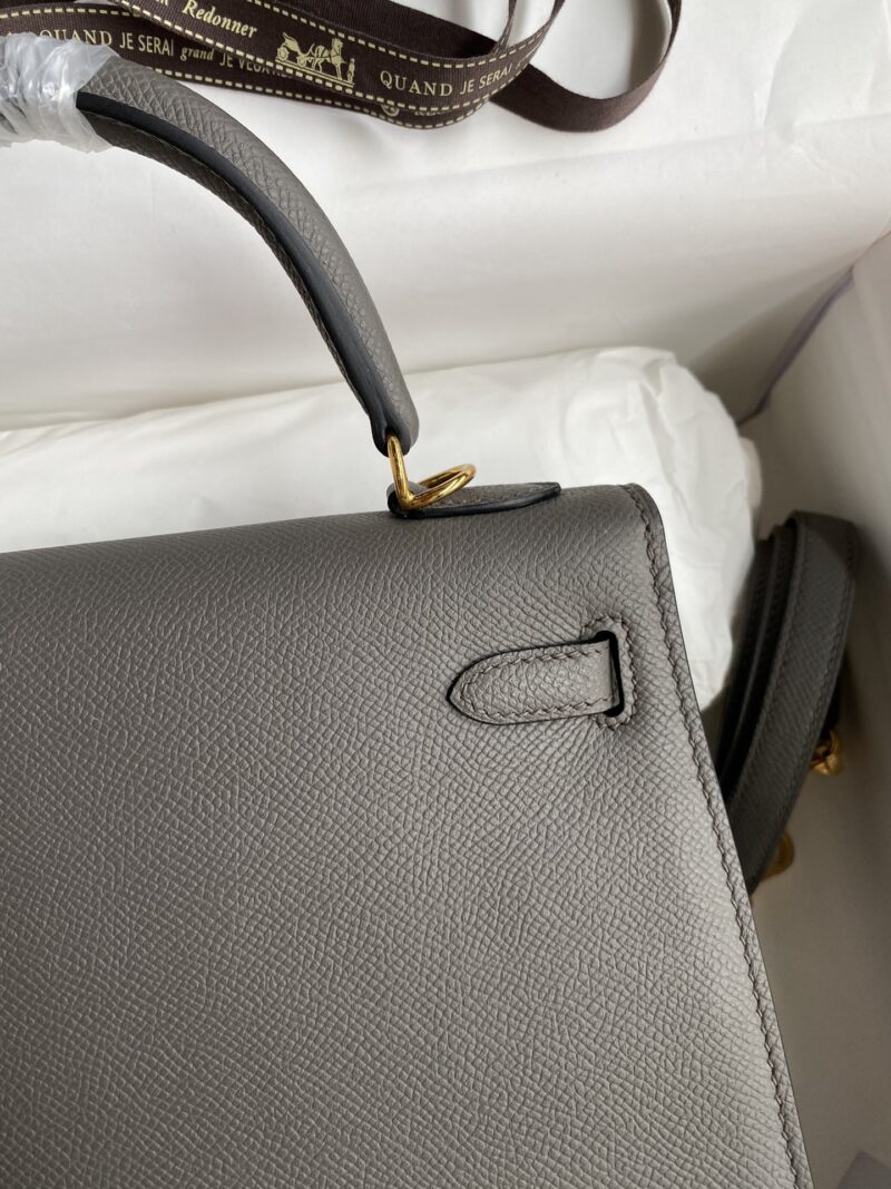Hermes Kelly-Epsom Leather-25CM - Image 4