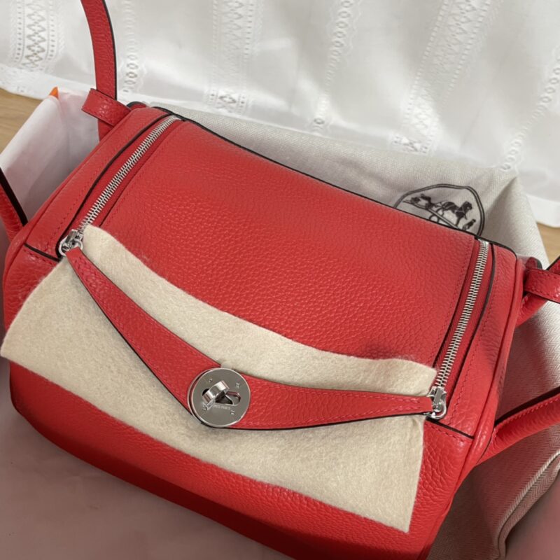 Hermes Lindy-TC Leather-26&30CM - Image 4