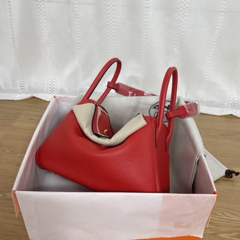 Hermes Lindy-TC Leather-26&30CM - Image 2