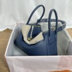 Hermes Lindy-TC Leather-26&30CM - Image 3