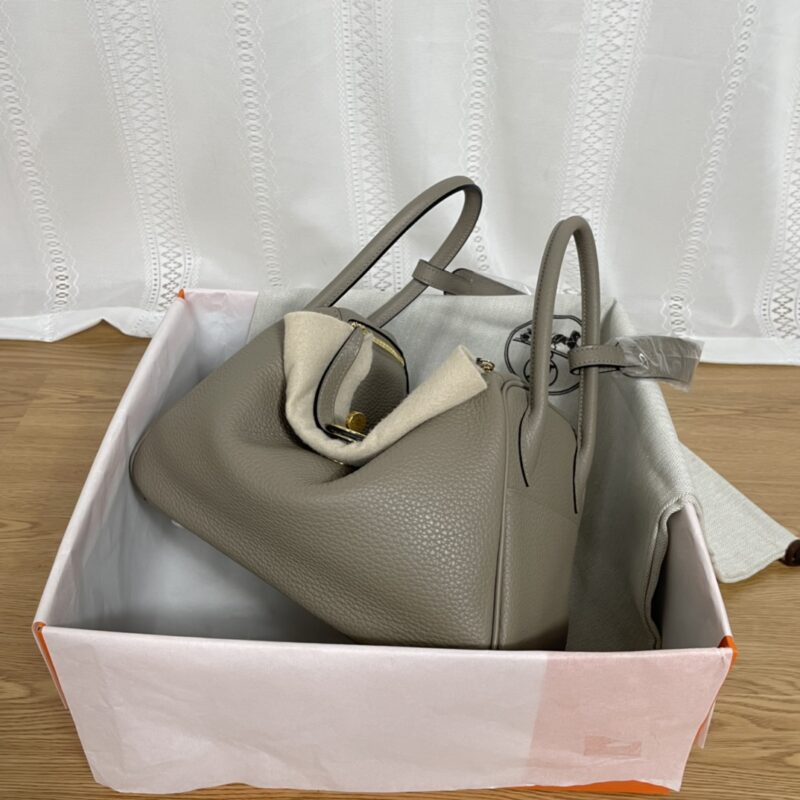 Hermes Lindy-TC Leather-26&30CM - Image 3