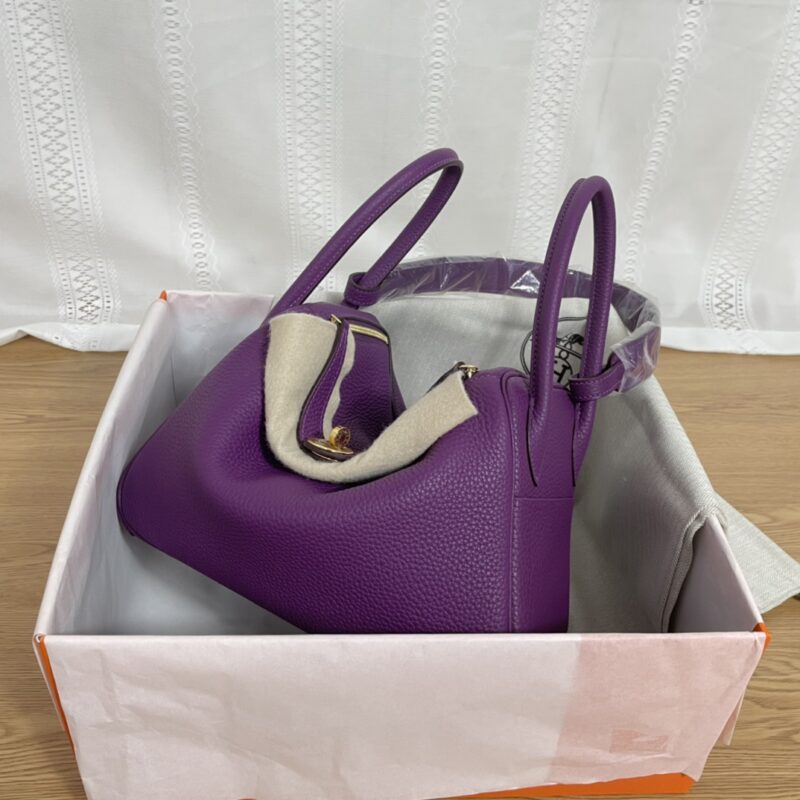 Hermes Lindy-TC Leather-26&30CM - Image 2