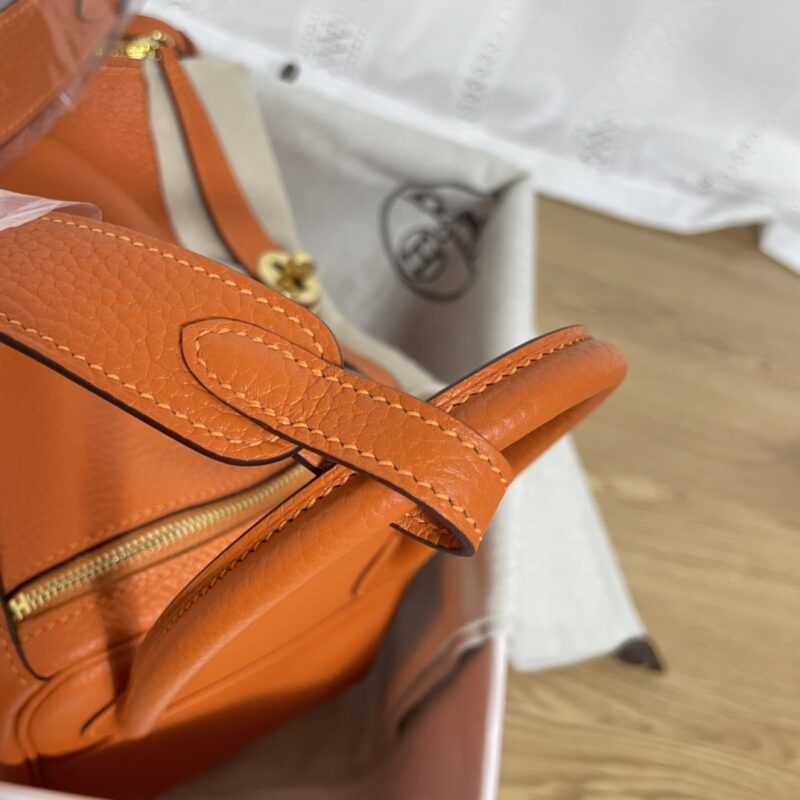Hermes Lindy-TC Leather-26&30CM - Image 5
