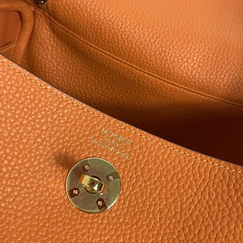 Hermes Lindy-TC Leather-26&30CM - Image 8