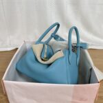 Hermes Lindy-TC Leather-26&30CM - Image 2