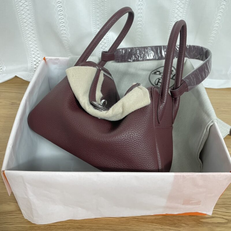 Hermes Lindy-TC Leather-26&30CM - Image 3