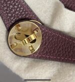 Hermes Lindy-TC Leather-26&30CM - Image 9