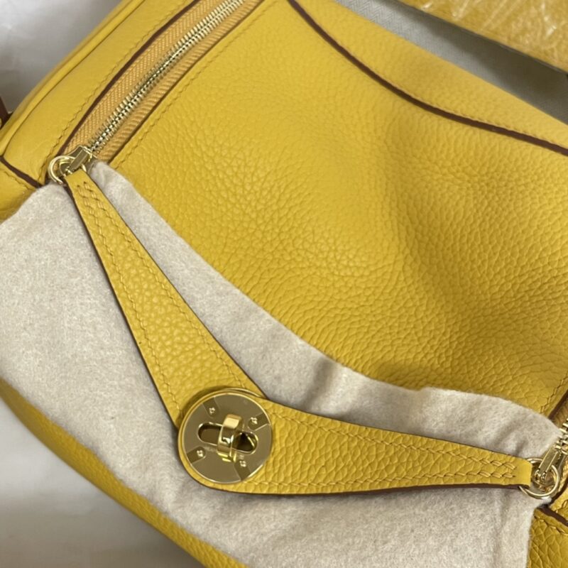 Hermes Lindy-TC Leather-26&30CM - Image 4