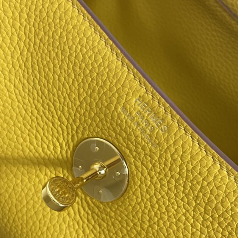 Hermes Lindy-TC Leather-26&30CM - Image 8