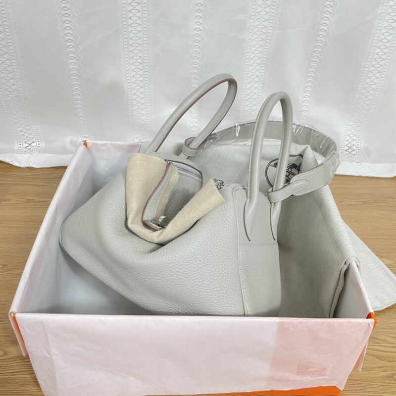 Hermes Lindy-TC Leather-26&30CM - Image 2