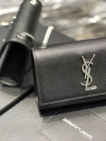 YSL Kate In Grain De Pouder Embossed Leather-20x13.5x5.5CM - Image 3