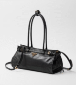 PRADA BONNIE MEDIUM LEATHER HANDBAG - Image 4