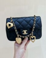 Ch@nel Flap Bag-12*19*7CM