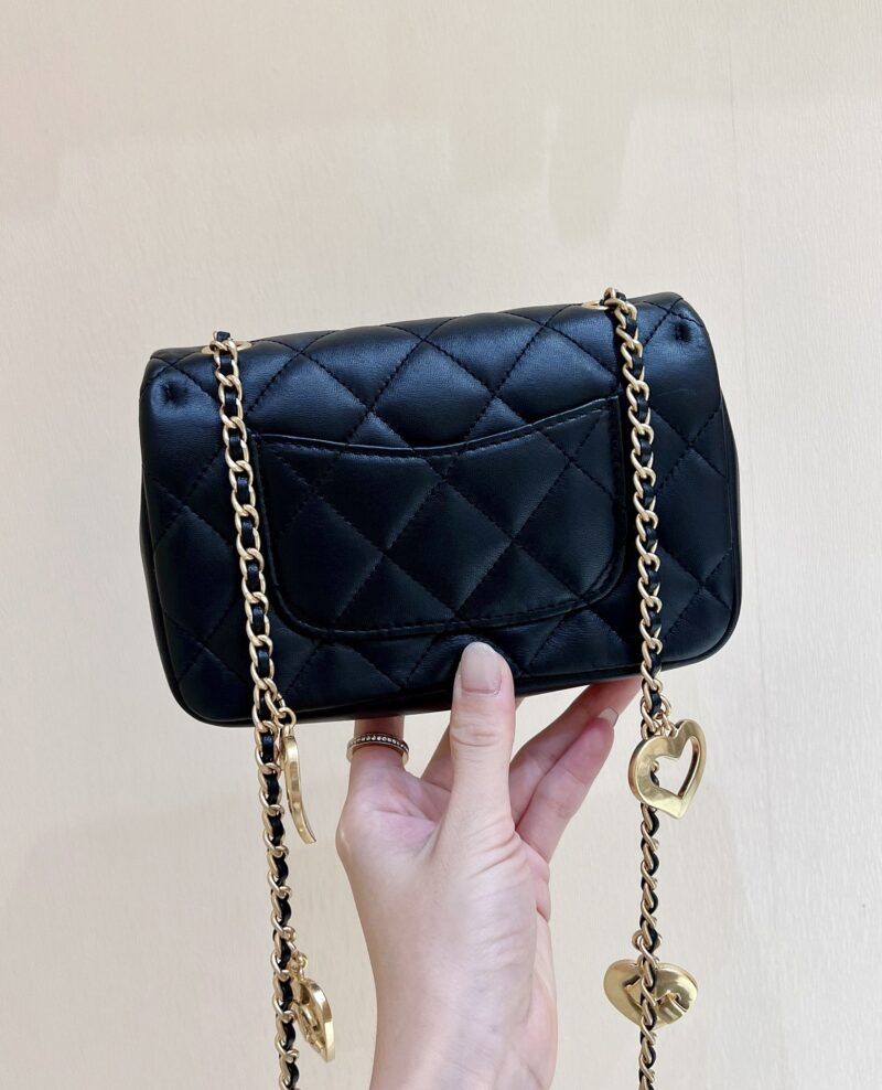 Ch@nel Flap Bag-12*19*7CM - Image 2