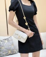 Ch@nel Flap Bag-12*19*7CM - Image 10