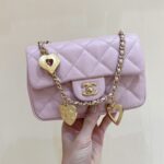 Ch@nel Flap Bag-12*19*7CM