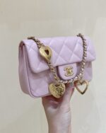 Ch@nel Flap Bag-12*19*7CM - Image 2