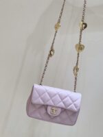 Ch@nel Flap Bag-12*19*7CM - Image 9