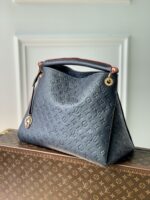 Louis Vuitton Artsy HandBag-Navy Blue-47*32*22CM - Image 3