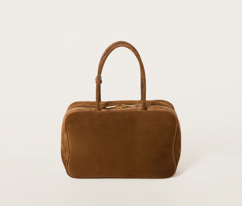 MIU MIU SUEDE BEAU BAG - Image 2