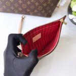 Louis Vuitton Neverfull MM (Red Inside) -32*29*17CM - Image 5
