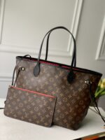 Louis Vuitton Neverfull MM (Red Inside) -32*29*17CM