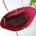 Louis Vuitton Neverfull MM (Rose red Inside) -32*29*17CM - Image 6
