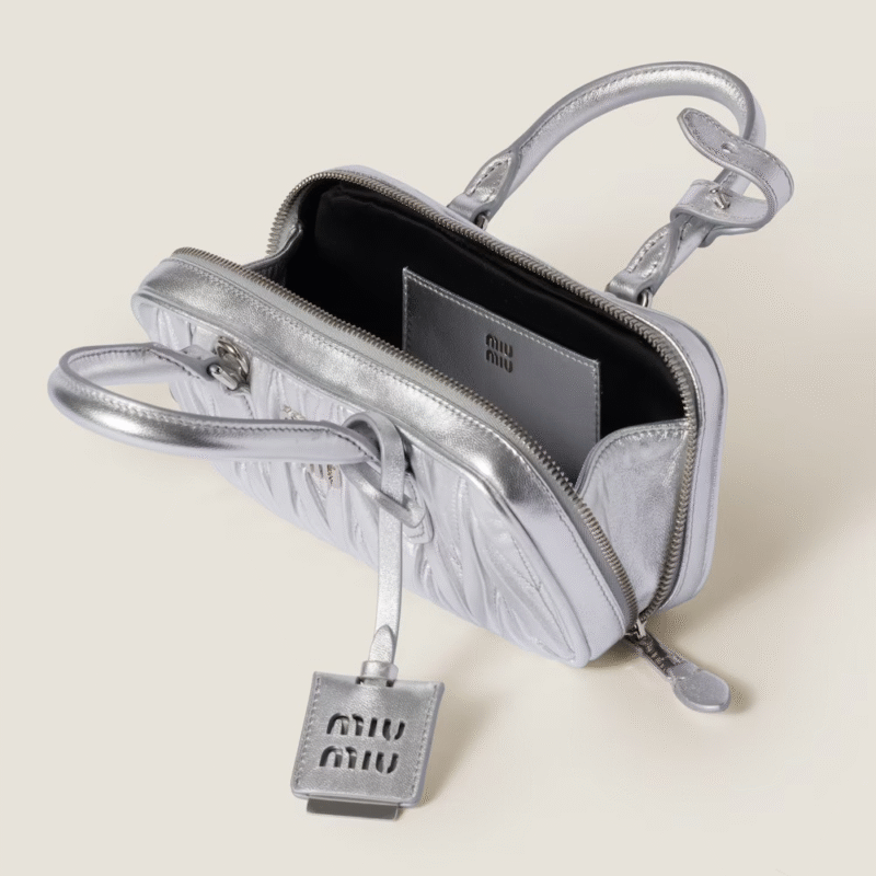 MIU MIU Arcadie Matelassé Nappa handbag - Image 3