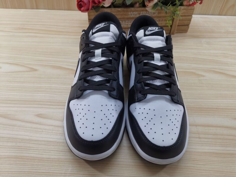 NIKE DUNK LOW RETRO WHITE BLACK PANDA DD1391-100 - Image 2