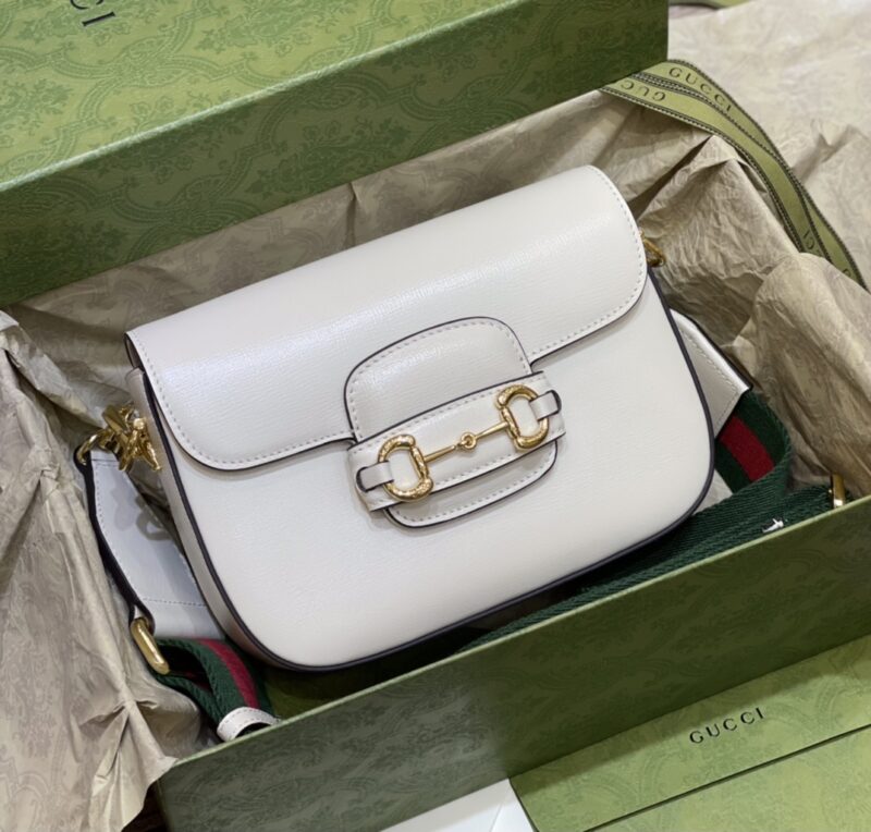 Gucci 1955 Horsebit Shoulder Bag-20.6*14.4*5.1CM - Image 4