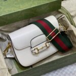 Gucci 1955 Horsebit Shoulder Bag-20.6*14.4*5.1CM