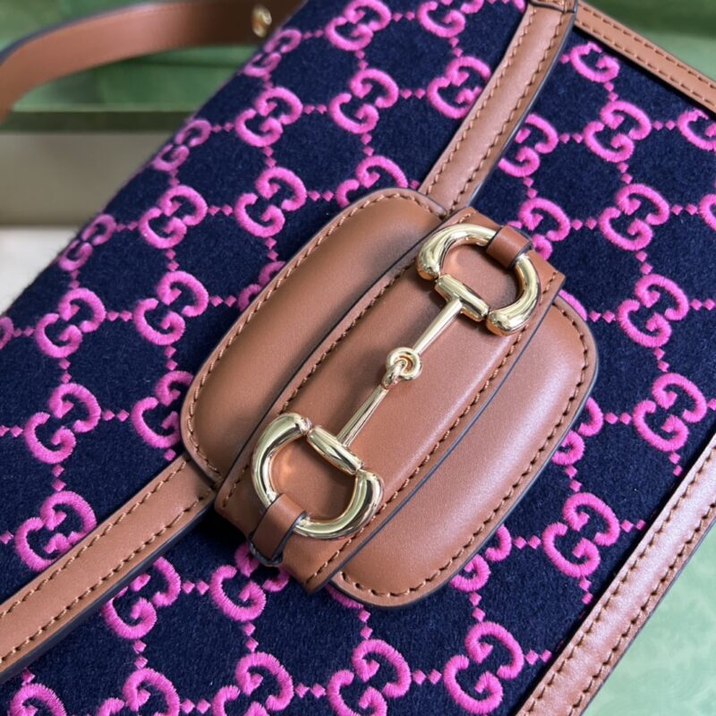 Gucci 1955 Horsebit Shoulder Bag-25*18*8CM - Image 5