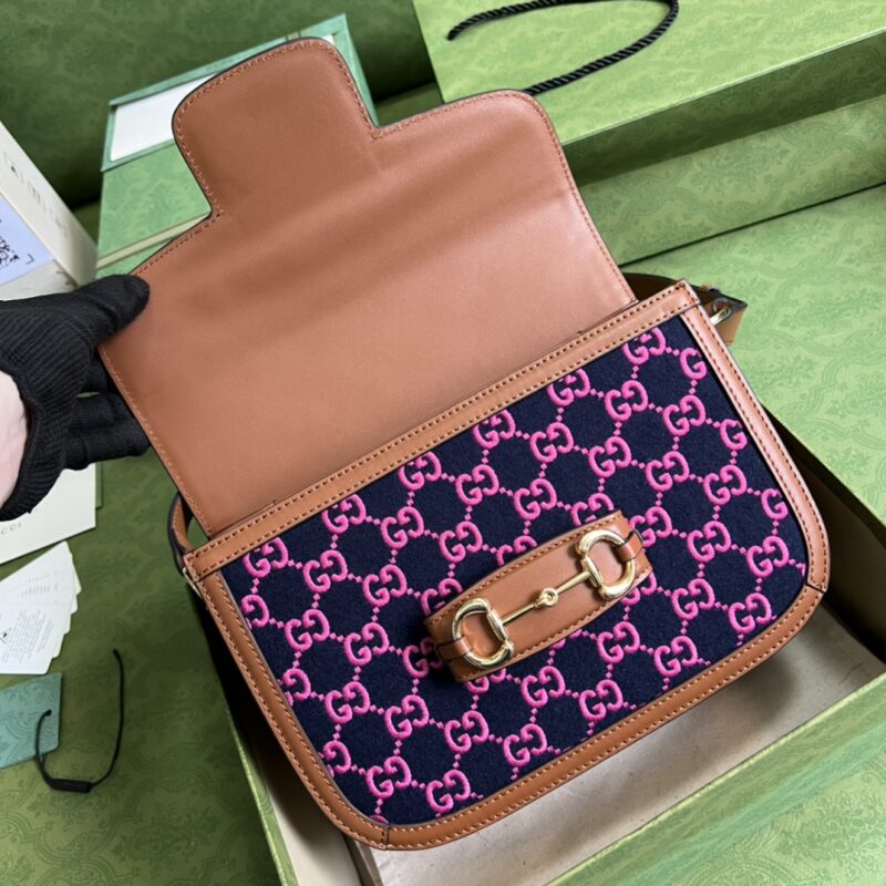 Gucci 1955 Horsebit Shoulder Bag-25*18*8CM - Image 6