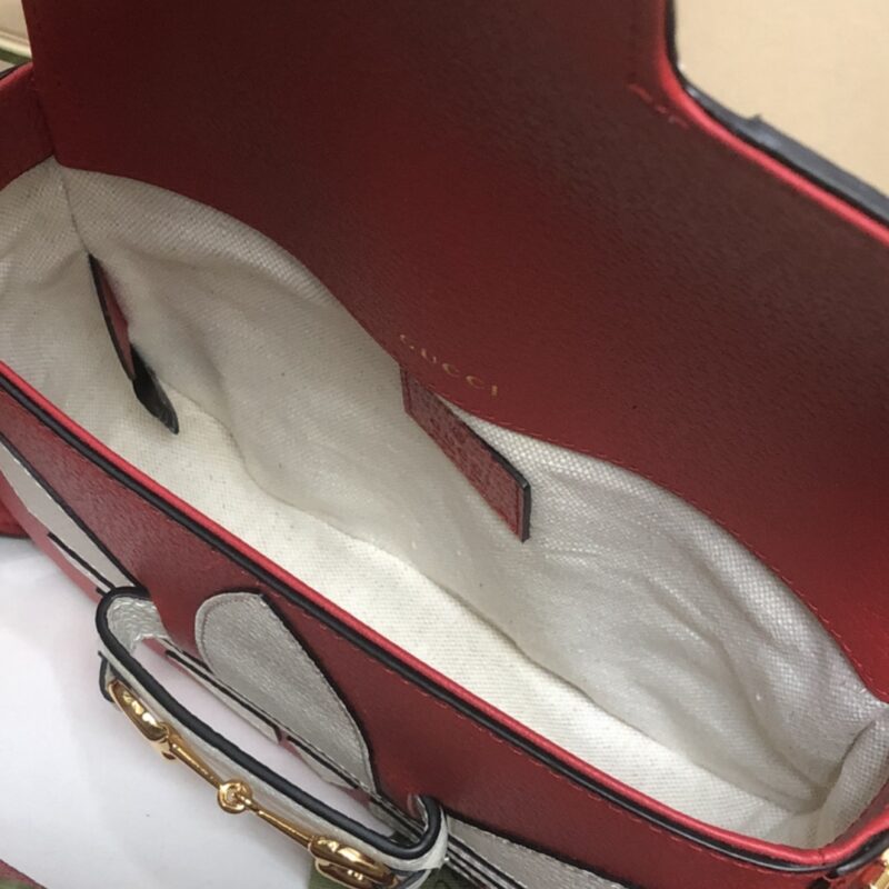 Adidasx Gucci 1955 Horsebit Shoulder Bag-20.6*14.4*5.1CM - Image 6