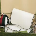 Adidasx Gucci 1955 Horsebit Shoulder Bag-20.6*14.4*5.1CM - Image 2