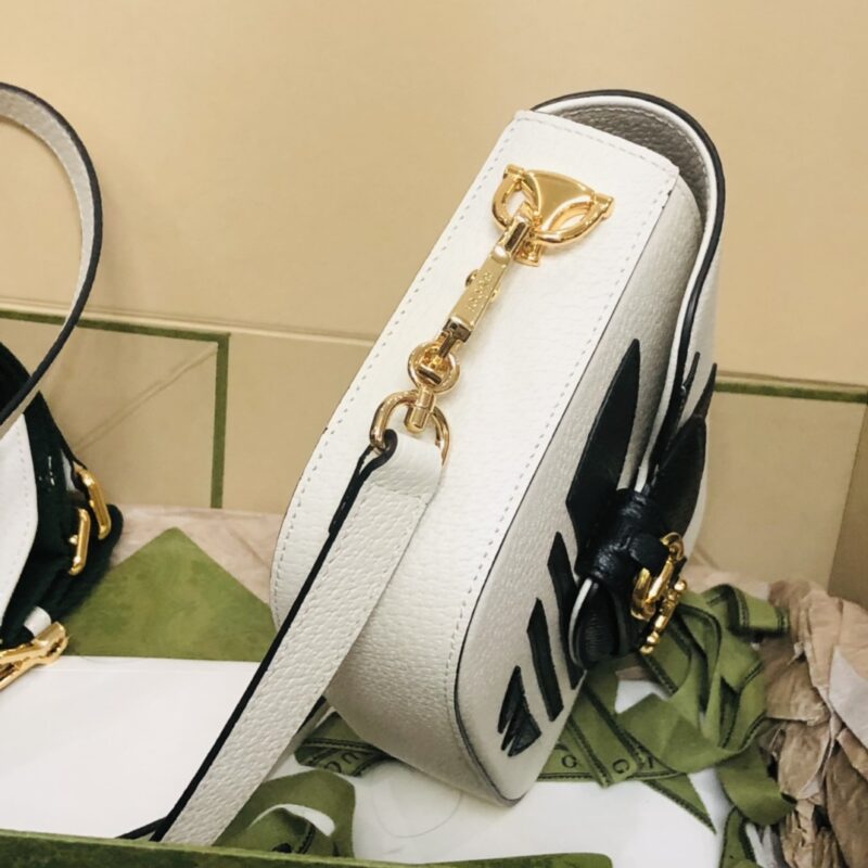 Adidasx Gucci 1955 Horsebit Shoulder Bag-20.6*14.4*5.1CM - Image 4