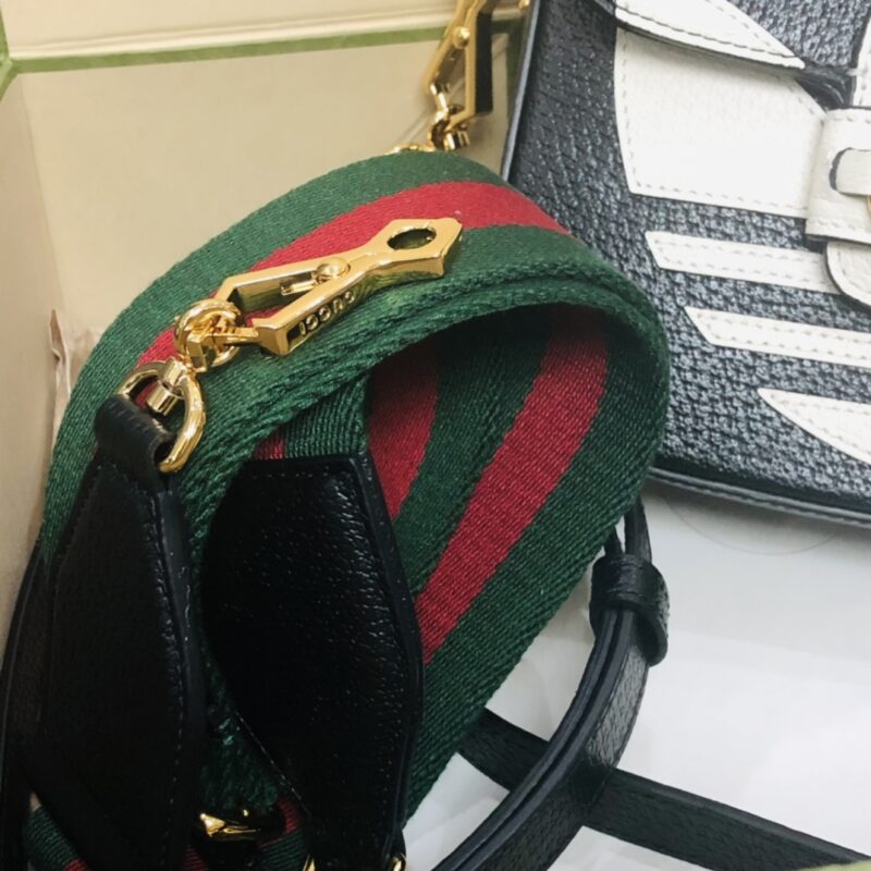 Adidasx Gucci 1955 Horsebit Shoulder Bag-20.6*14.4*5.1CM - Image 2