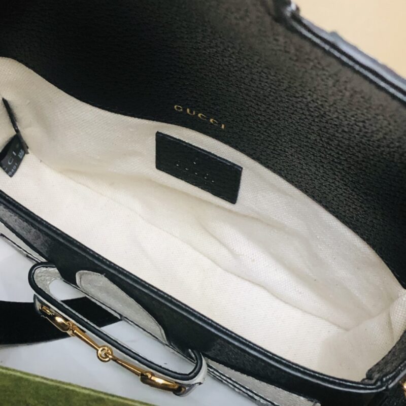 Adidasx Gucci 1955 Horsebit Shoulder Bag-20.6*14.4*5.1CM - Image 7