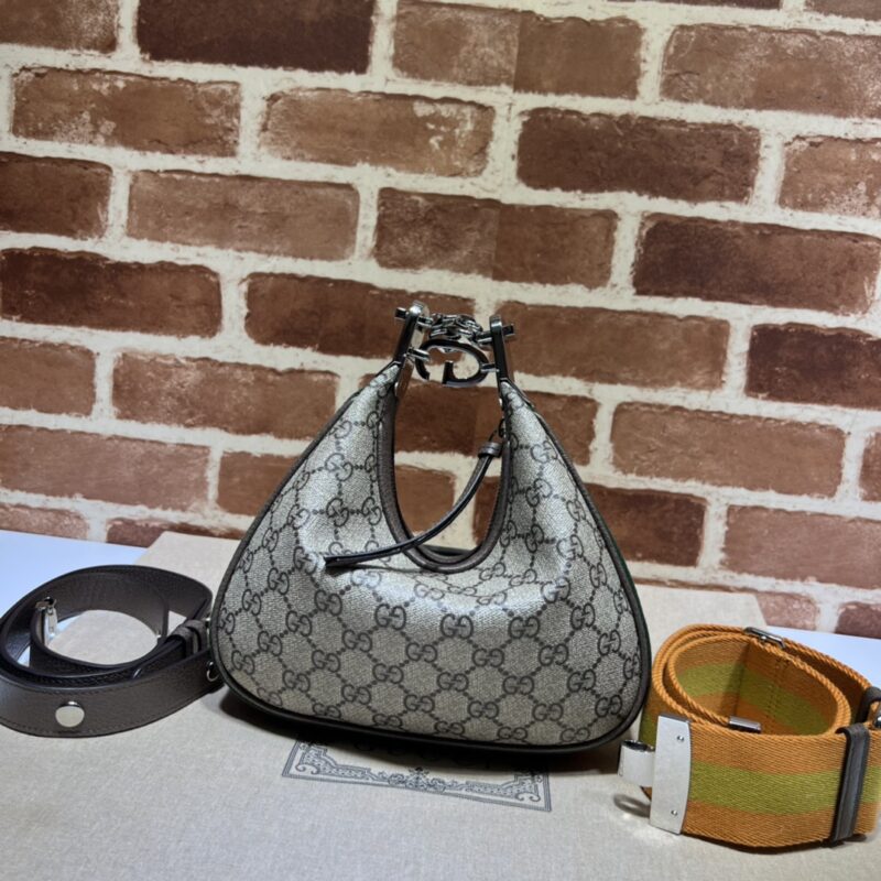 Gucci Attache Small Shoulder Bag-23*22*5CM - Image 3