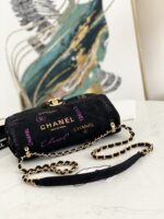 Ch@nel Flap Bag-16×28×6CM - Image 4